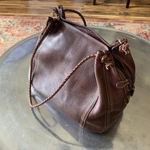 Fossil genuine leather hobo bag / purse